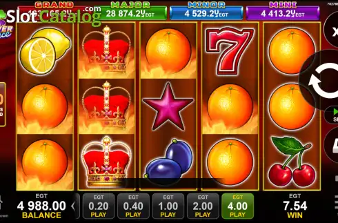 Οθόνη3. Shining Crown Clover Chance Κουλοχέρης