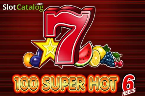 100 Super Hot 6 Reels Λογότυπο 100 Super Hot 6 Reels Λογότυπο