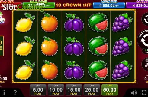 Οθόνη2. 10 Crown Hit Κουλοχέρης