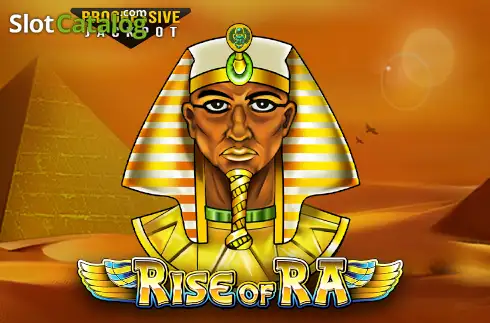 Rise of Ra Progressive Jackpot Λογότυπο Rise of Ra Progressive Jackpot Λογότυπο