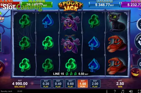 Οθόνη3. Spooky Jack Κουλοχέρης