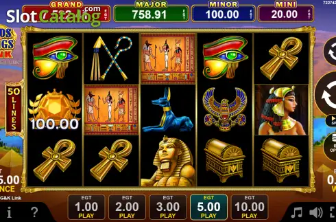 Οθόνη2. Rise of Ra Gods & Kings Link Κουλοχέρης