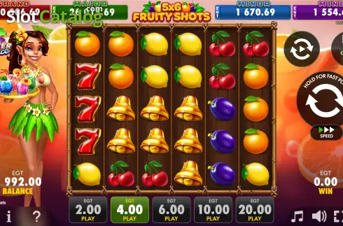 Οθόνη2. 5x6 Fruity Shots Κουλοχέρης 