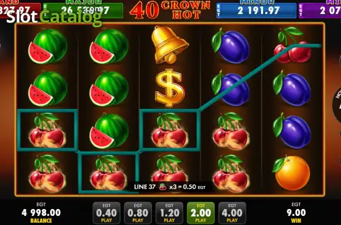 Οθόνη3. 40 Crown Hot Κουλοχέρης