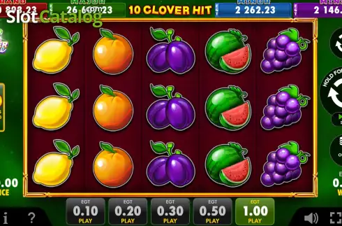 Οθόνη2. 10 Clover Hit Κουλοχέρης