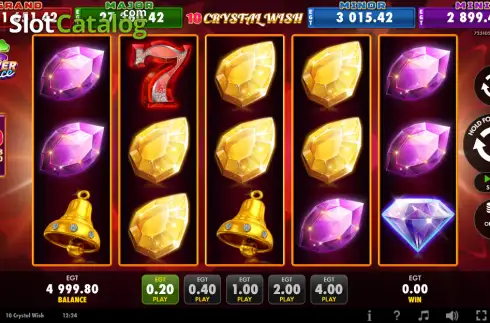 Οθόνη2. 10 Crystal Wish Κουλοχέρης 