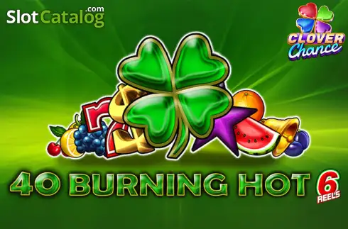 40 Burning Hot (EGT Digital) Λογότυπο