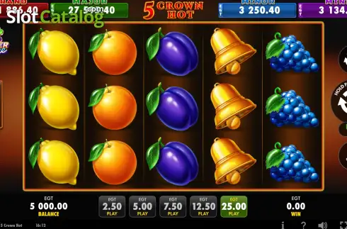 Οθόνη2. 5 Crown Hot Κουλοχέρης