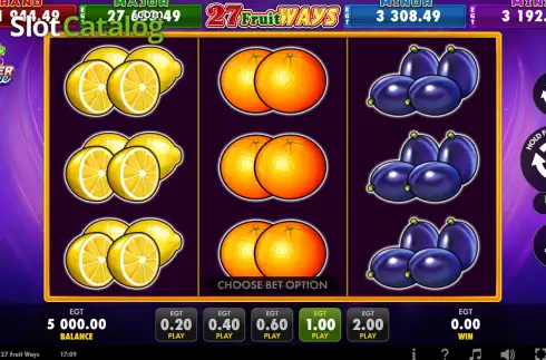 Οθόνη2. 27 Fruit Ways Κουλοχέρης