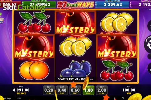 Οθόνη3. 27 Fruit Ways Κουλοχέρης
