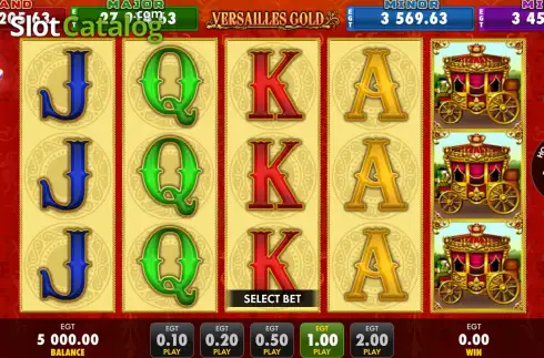 Οθόνη2. Versailles Gold (EGT Digital) Κουλοχέρης 