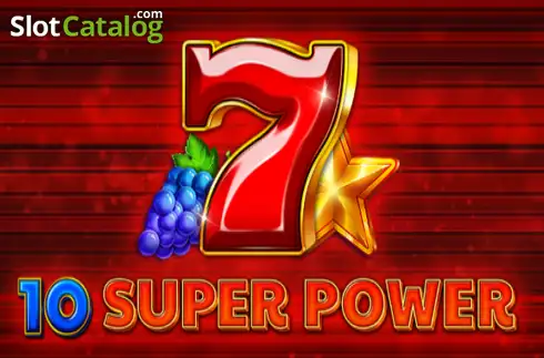 10 Super Power Λογότυπο