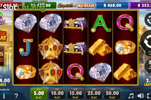 Οθόνη2. Exquisite Wealth Cash Heat Κουλοχέρης
