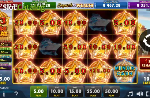 Οθόνη3. Exquisite Wealth Cash Heat Κουλοχέρης