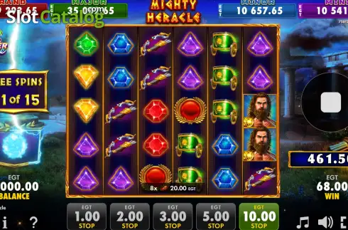 Οθόνη3. Mighty Heracle Κουλοχέρης