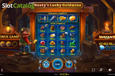 Οθόνη2. Rusty’s Lucky Goldmine Κουλοχέρης 