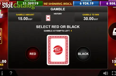 Οθόνη3. 10 Shining Roll Κουλοχέρης