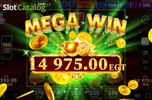 Οθόνη3. 100 Super Power Κουλοχέρης