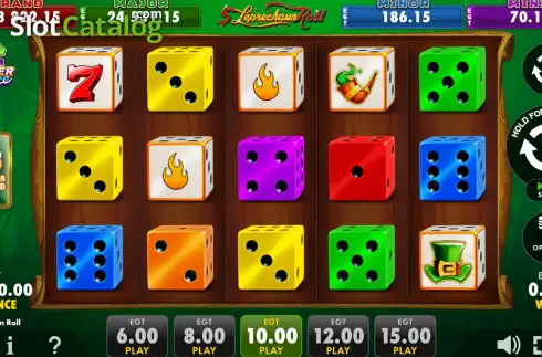 Οθόνη2. 5 Leprechaun Roll Κουλοχέρης