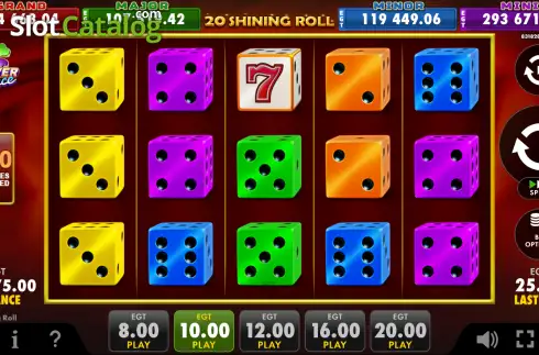 Οθόνη2. 20 Shining Roll Clover Chance Κουλοχέρης