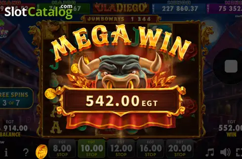 Οθόνη3. Ola Diego Jumboways Κουλοχέρης