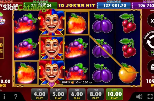 Οθόνη3. 10 Joker Hit Κουλοχέρης