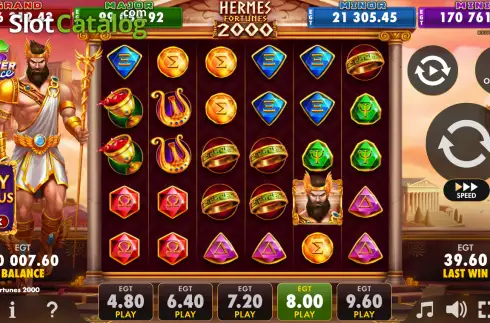 Οθόνη2. Hermes Fortunes 2000 Κουλοχέρης 