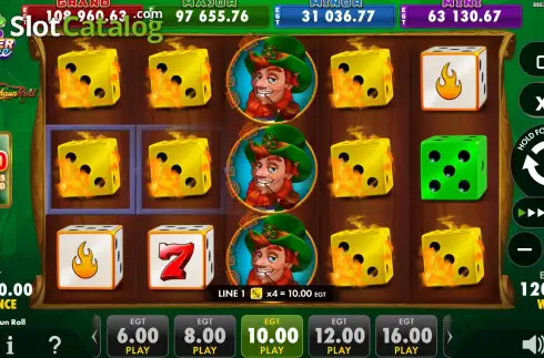 Οθόνη3. 20 Leprechaun Roll Κουλοχέρης 