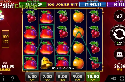 Οθόνη3. 100 Joker Hit Κουλοχέρης