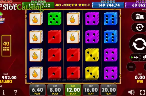 Οθόνη2. 40 Joker Roll Κουλοχέρης