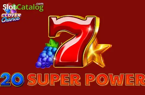 20 Super Power Λογότυπο 20 Super Power Λογότυπο