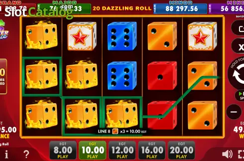 Οθόνη3. 20 Dazzling Roll Κουλοχέρης