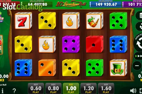 Οθόνη2. 10 Leprechaun Roll Κουλοχέρης 