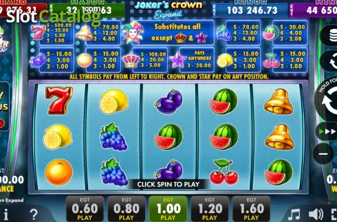 Οθόνη2. Joker's Crown Expand Κουλοχέρης