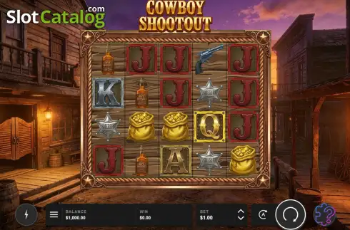 Οθόνη2. Cowboy Shootout (Enigma Studios) Κουλοχέρης