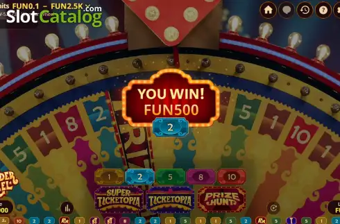 Οθόνη3. Wonder Wheel Κουλοχέρης