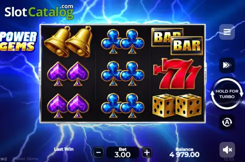 Οθόνη2. Power Gems (EnjoyGaming) Κουλοχέρης