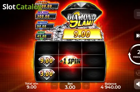 Οθόνη3. Diamond Slam Κουλοχέρης