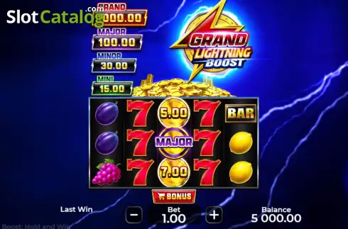 Οθόνη2. Grand Lightning Boost Κουλοχέρης