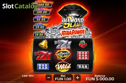 Οθόνη2. Diamond Slam: Xtra Power Κουλοχέρης