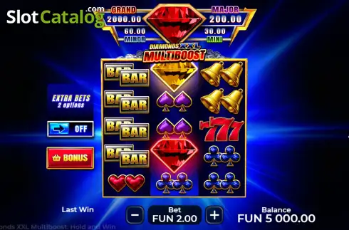 Οθόνη2. Diamonds XXL Multiboost Κουλοχέρης 