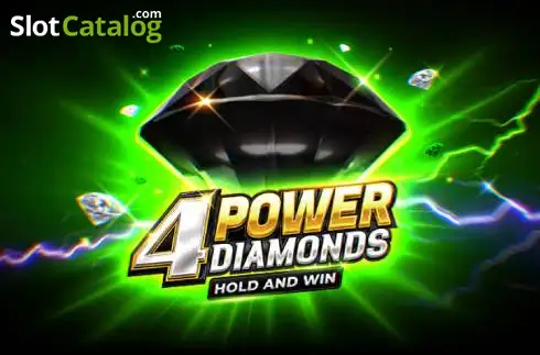 4 Power Diamonds Hold and Win Κουλοχέρης 