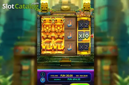 Οθόνη3. Aztec Riches (EpicWin) Κουλοχέρης