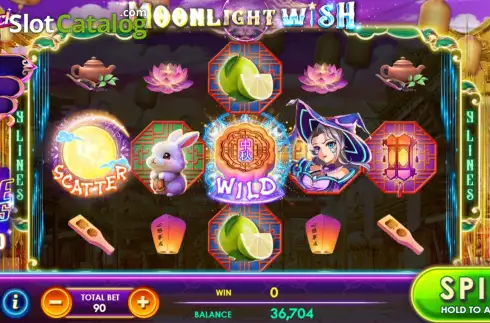 Οθόνη2. MOONLIGHT WISH Κουλοχέρης