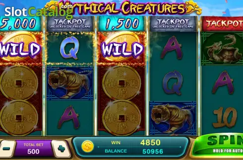 Οθόνη3. Mythical Creatures (EpicWin) Κουλοχέρης