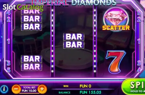 Οθόνη2. Imperial Diamonds Κουλοχέρης 