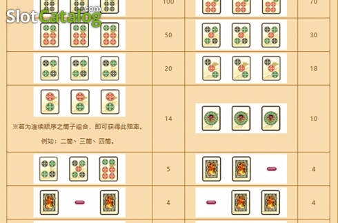 Οθόνη2. Slot Mahjong Ball Κουλοχέρης