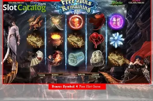 Οθόνη7. Legend of 7 Swords Κουλοχέρης 