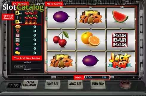 Οθόνη2. Crazy Fruit Κουλοχέρης
