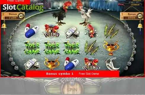 Οθόνη6. Cock Fighting (esball) Κουλοχέρης